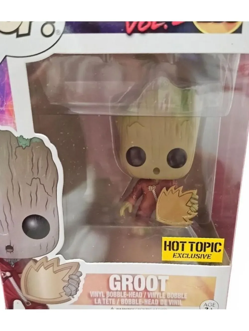 Funko Pop! Marvel Guardians of the Galaxy Vol. 2 Groot Vinyl Bobble-Head #208